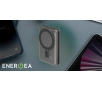 Powerbank Energea MagPac Pro Plus 10000mAh Wbudowany kabel USB-C PD 20W Qi2 MagSafe 15W Szary