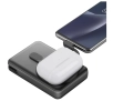 Powerbank Energea MagPac Pro Plus 10000mAh Wbudowany kabel USB-C PD 20W Qi2 MagSafe 15W Szary