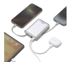 Powerbank Bazic Fusion Mini 20000mAh Wbudowany kabel USB-C/Lightning PD20W Szary