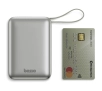 Powerbank Bazic Fusion Mini 20000mAh Wbudowany kabel USB-C/Lightning PD20W Szary