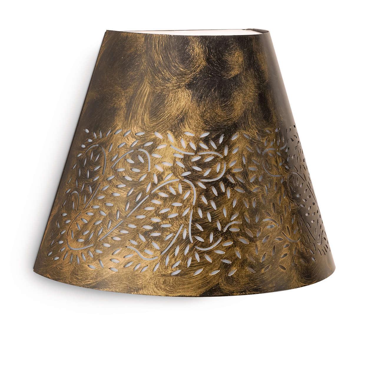 Kinkiet Philips Meadow wall lantern BlackBrush 1x20W 230 17257/42/16