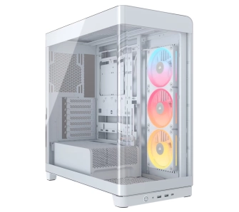 Obudowa Corsair Frame 4500X LX-R RGB iCUE Link Biały