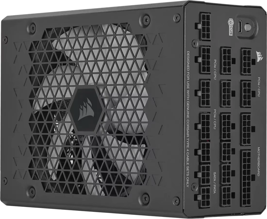 Zasilacz Corsair HX1200i 2025 1200W 80+ Platinum Czarny