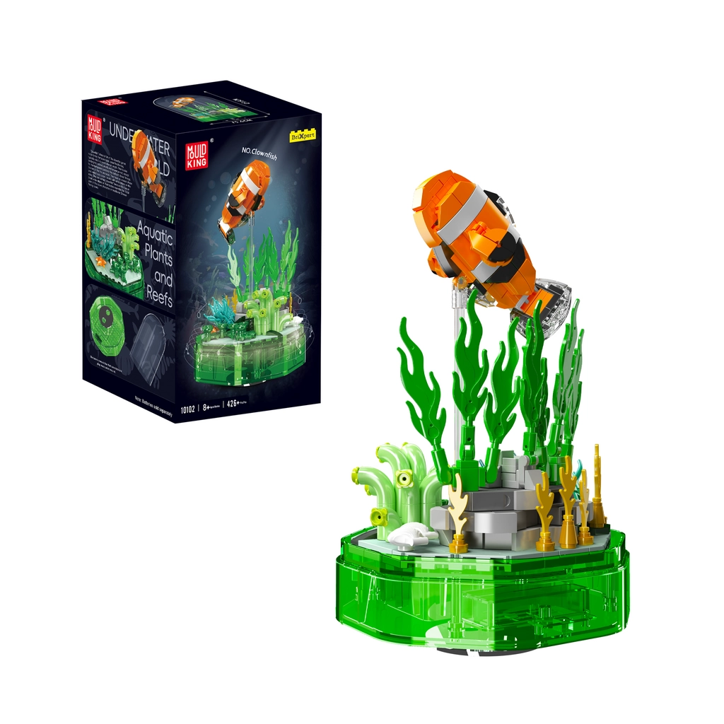 Model do składania Mould King Klocki Konstrukcyjne Pozytywka z Błazenkiem (10102)