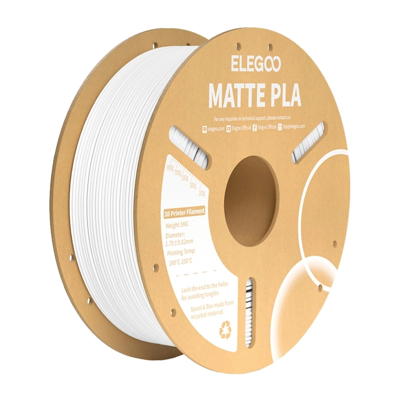 Filament Elegoo PLA Matte Biały