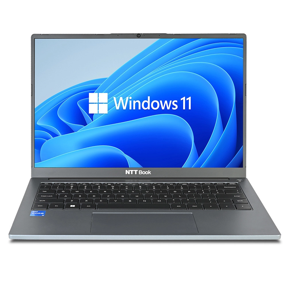 Laptop NTT Book B14IP NBC-B14IP-H04H 14" i5-1235U 32GB RAM 1TB Dysk SSD Win11 Szary