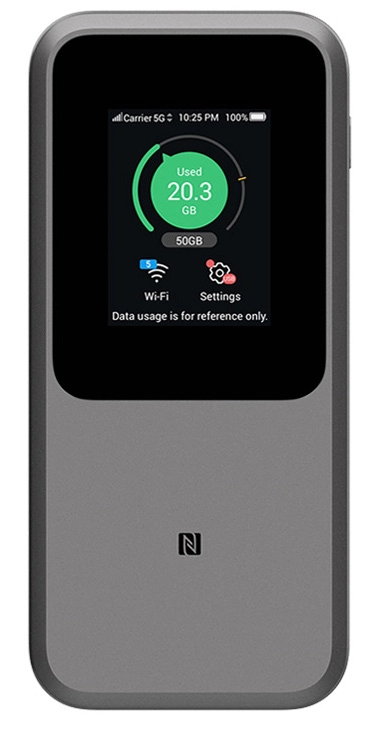 Router bezprzewodowy z 5G ZTE MU5120 Szary