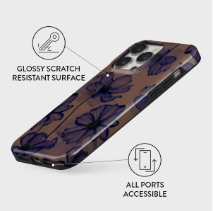 Etui Burga Velvet Night MagSafe do iPhone 14 Pro Max