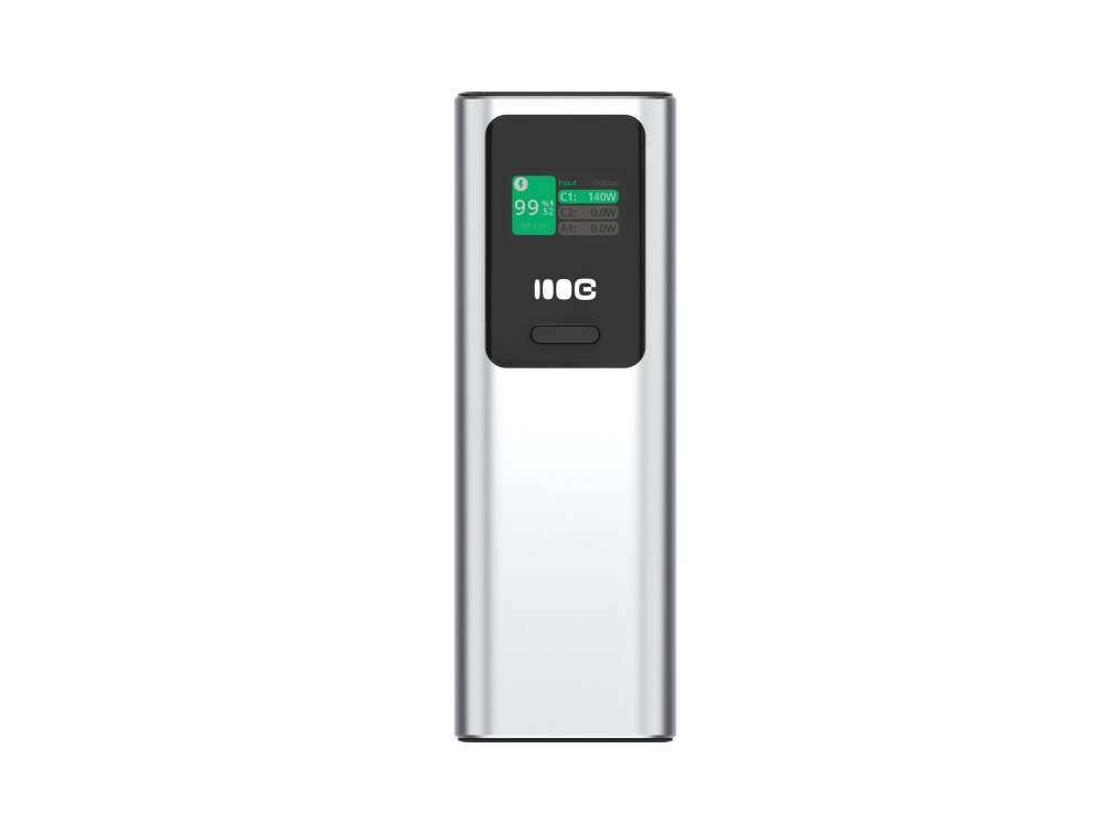 Powerbank Green Cell PowerPlay Ultra PBGC25UD 25200mAh 140W Srebrny