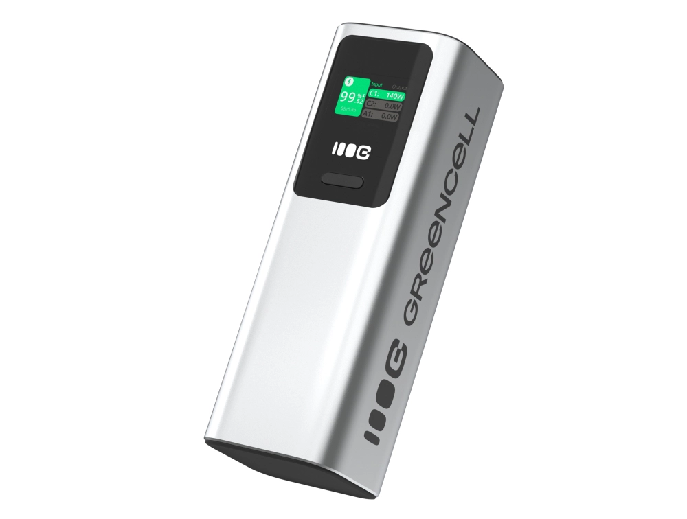 Powerbank Green Cell PowerPlay Ultra PBGC25UD 25200mAh 140W Srebrny