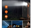Powerbank solarny 4smarts TitanPack Rugged UltiMag 20000mAh 20W Czarno-pomarańczowy