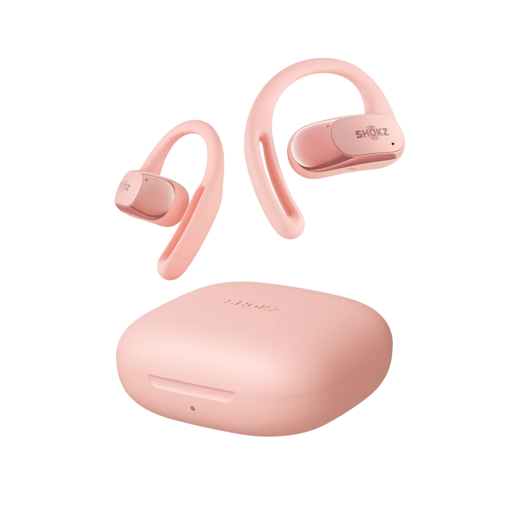 Słuchawki bezprzewodowe Shokz OpenFit Air Przewodnictwo powietrzne Bluetooth 5.2 Różowy