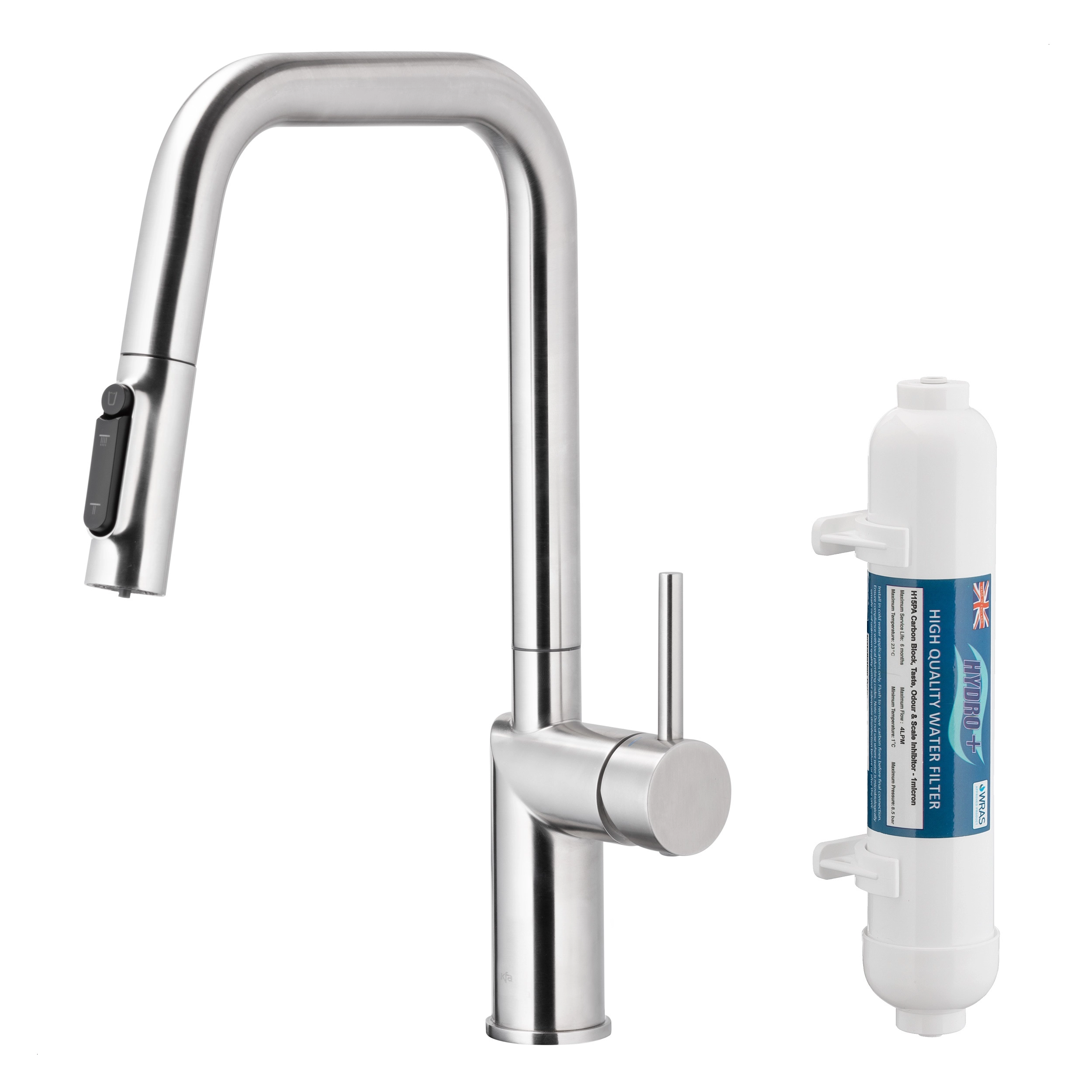 Bateria KFA Armatura Duero Pure Style 6623-312-22 Inox Stal szlachetna