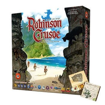 Gra planszowa Robinson Crusoe: Przygoda na Przeklętej Wyspie