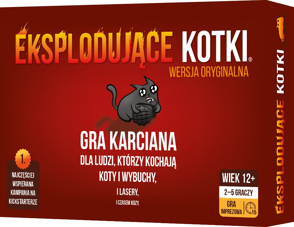Gra karciana Eksplodujące Kotki