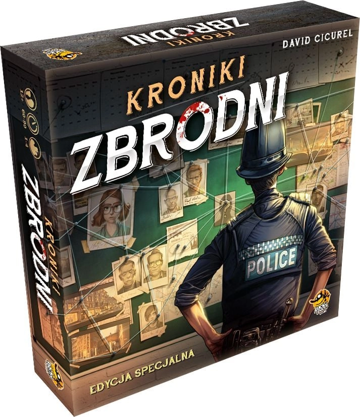 Gra planszowa Kroniki Zbrodni Edycja Specjalna