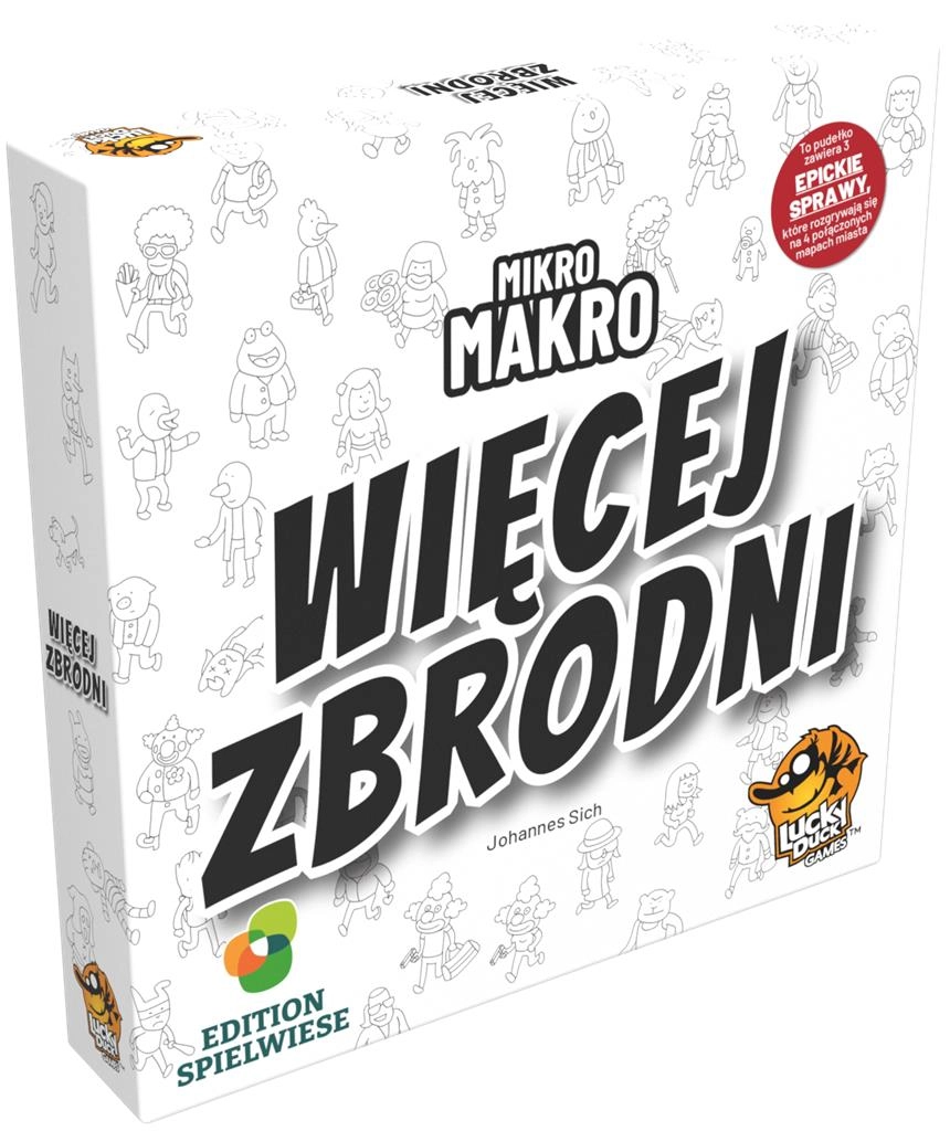 Gra planszowa MikroMakro Więcej zbrodni