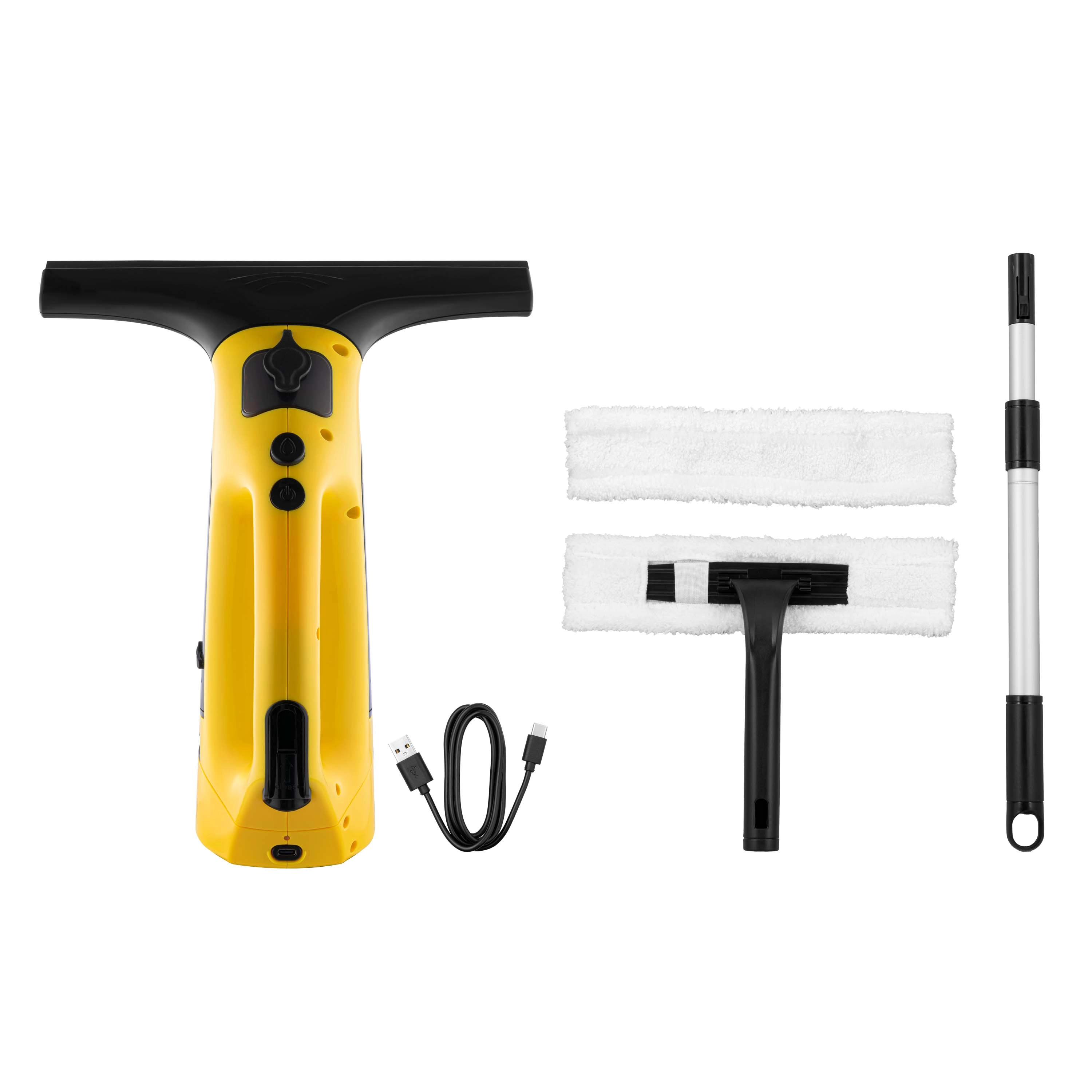 Myjka do okien Raven EMO001 z teleskopowym wysięgnikiem i spryskiwaczem 35min 100m2