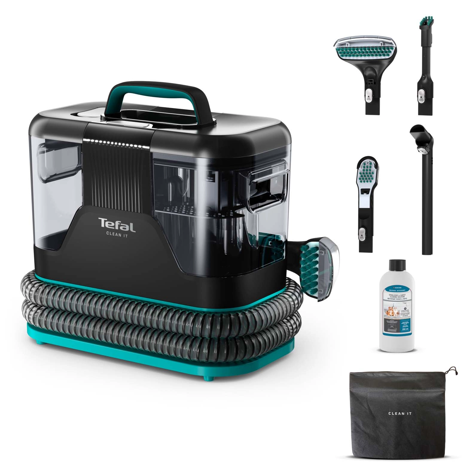 Tefal urządzenie do usuwania plam IZ5020 750W Wymienne końcówki
