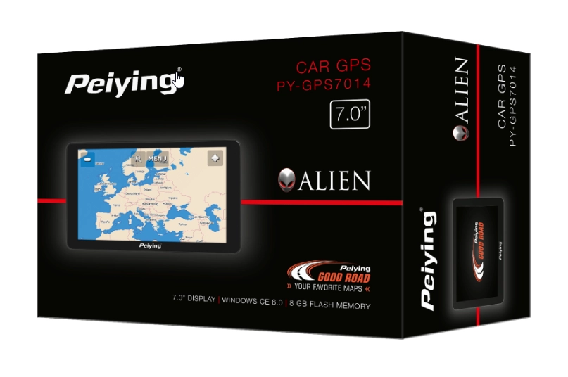 Nawigacja Peiying Alien PY-GPS7014 mapa EU