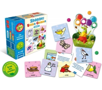 Gra planszowa Zagadki smoka Obiboka Niebieskie