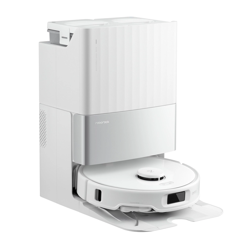 Robot sprzątający Roborock Qrevo Edge 5V1 Funkcja mopowania Stacja oczyszczająca Tworzenie mapy pomieszczenia 55dB Biały AI