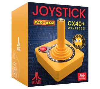 Joystick Atari CX40+ Pac-Man Edition do Atari 2600+ / 7800+ Bezprzewodowy Pomarańczowy