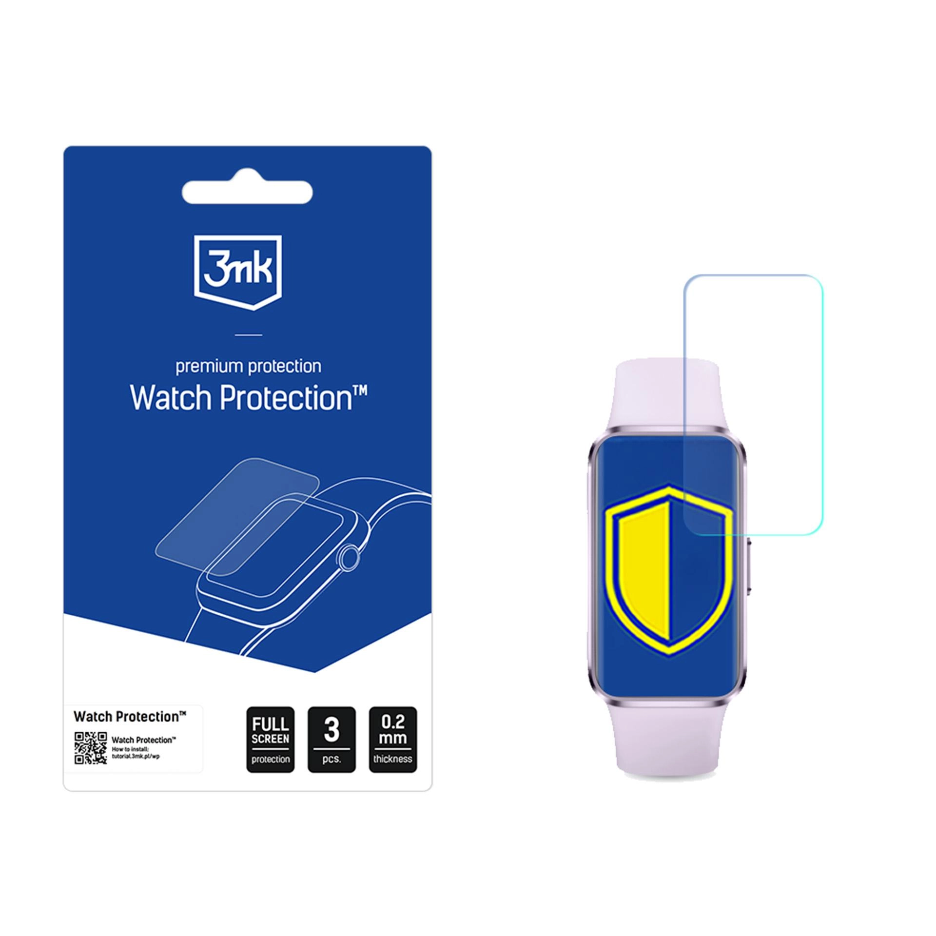 Folia ochronna 3mk Watch Protection ARC do Huawei Band 10