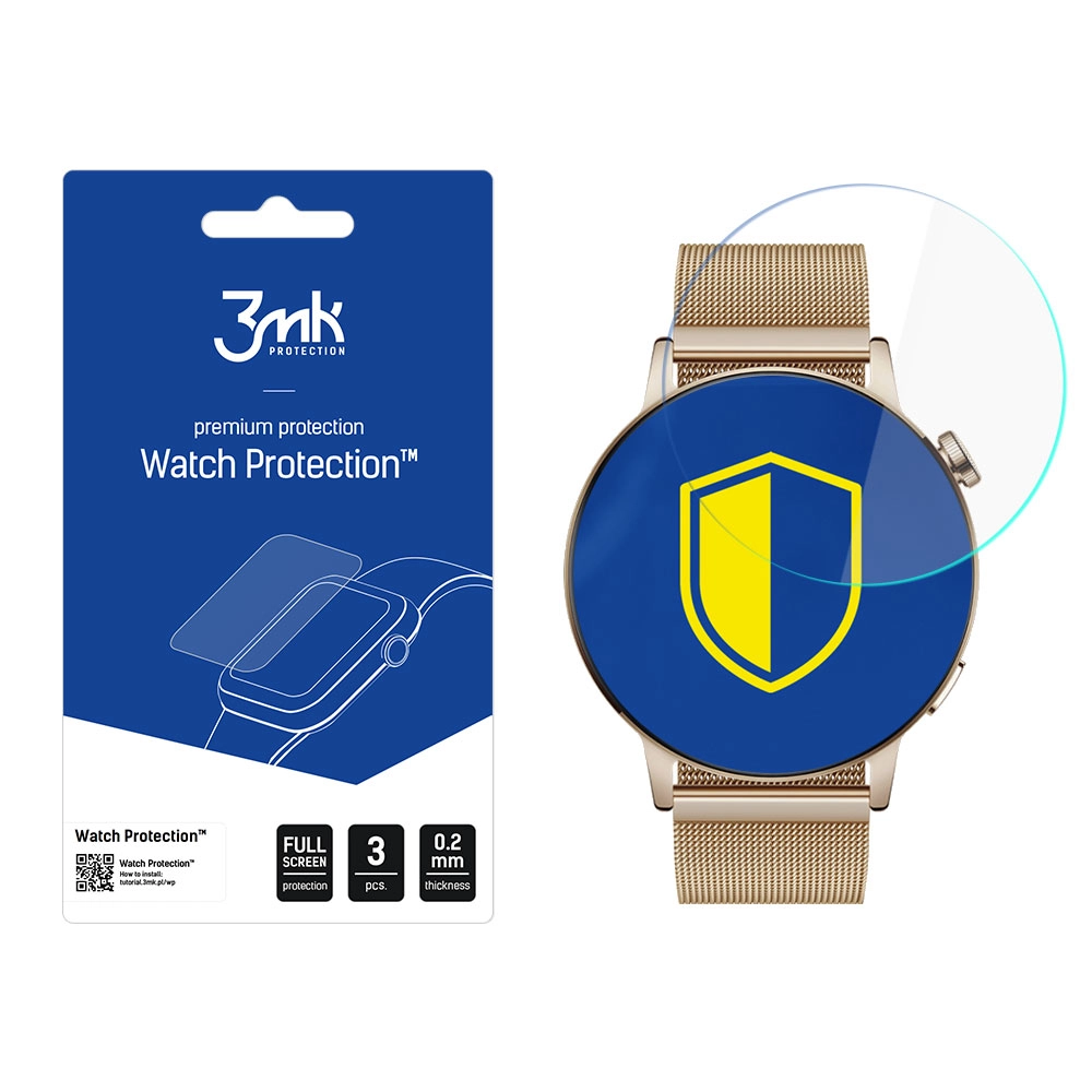 Folia ochronna 3mk Watch Protection ARC do Huawei Watch GT 3 42mm