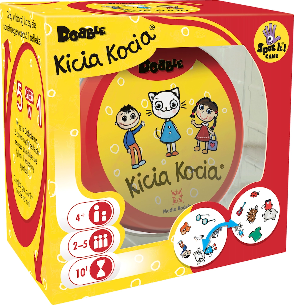 Gra karciana Dobble Kicia Kocia