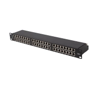 Lanberg PPS6-1048-B 48 PORT 1U 19" KAT.6 FTP Czarny