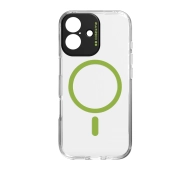 case&me Magcolor do iPhone 17 Przeźroczysto-zielony