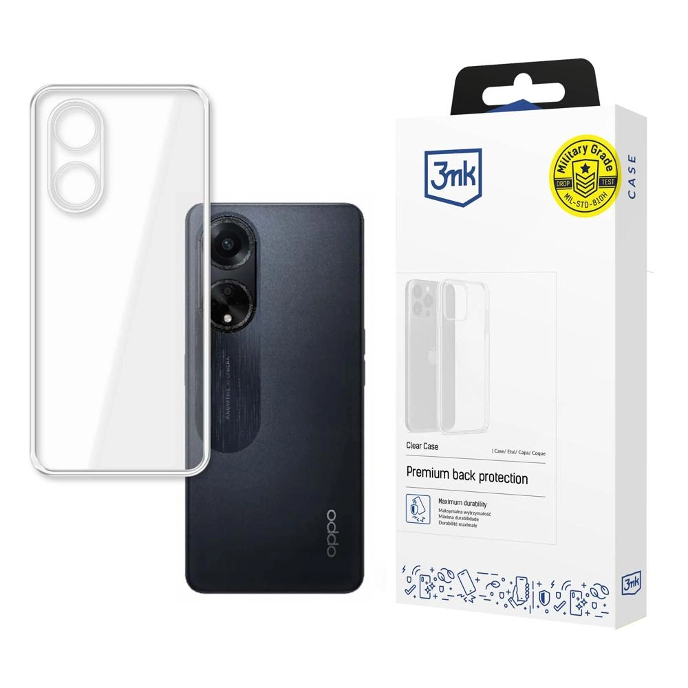 Etui 3mk Clear Case do Oppo A98 5G