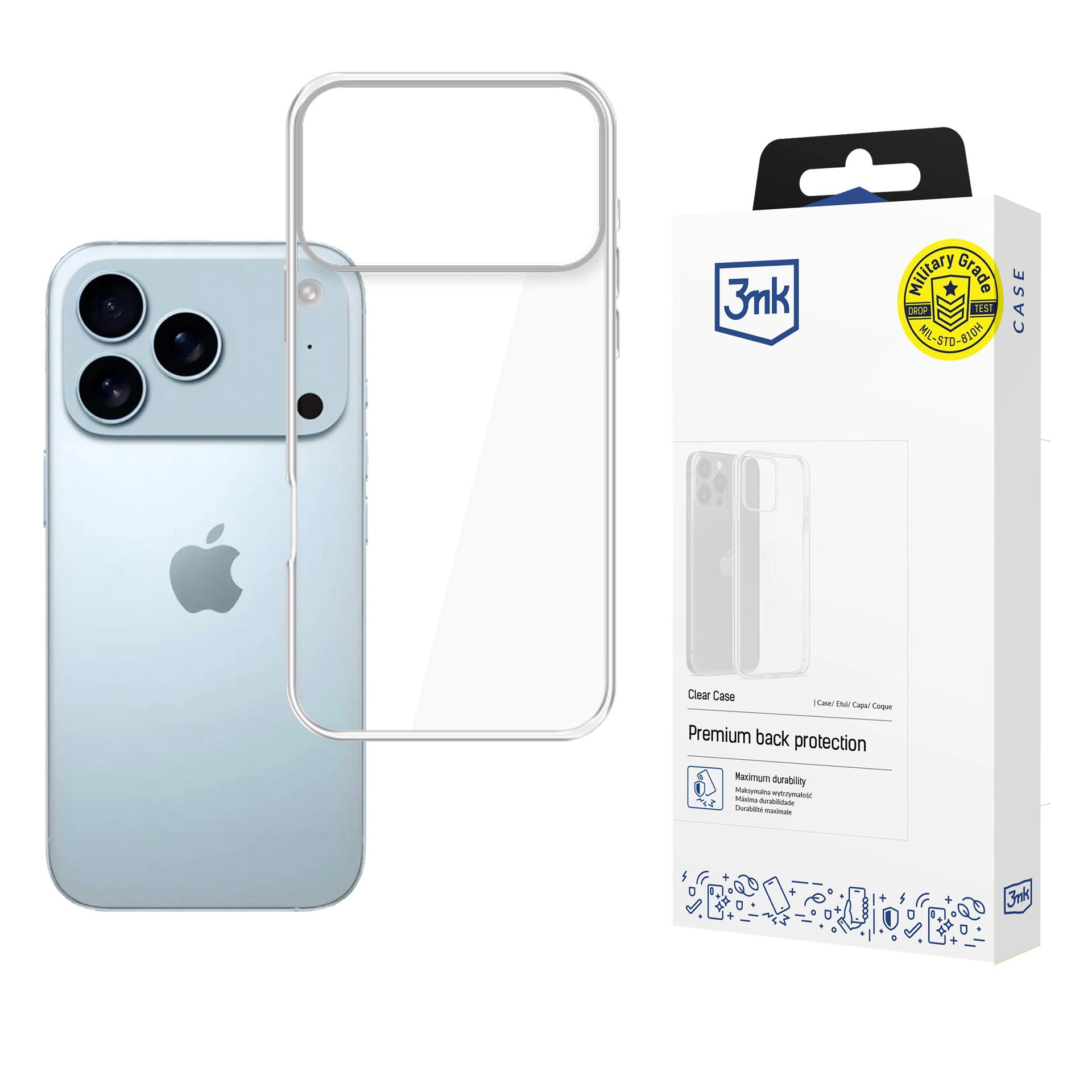 Etui 3mk Clear Case do iPhone 17 Pro Max