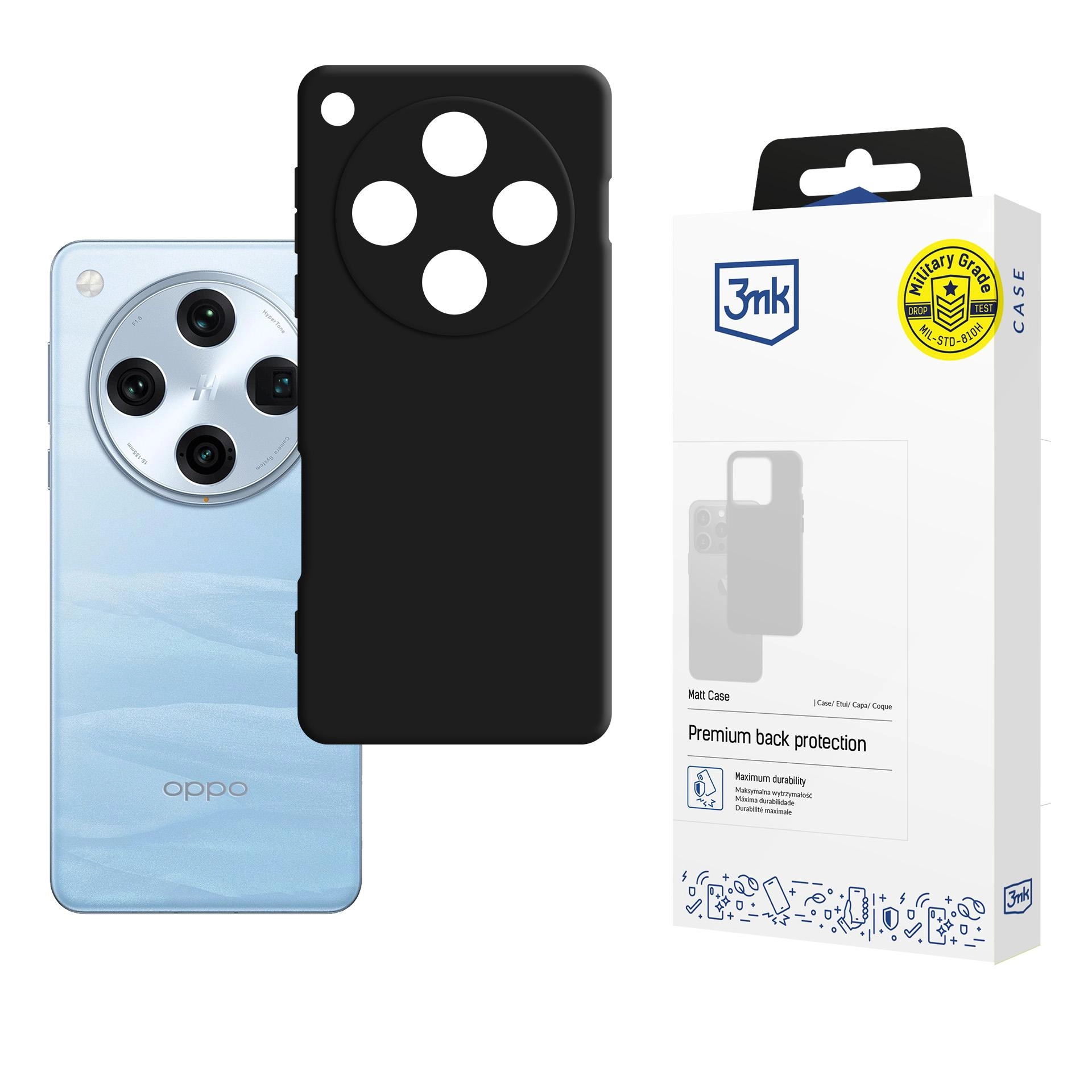 Etui 3mk Matt Case do Oppo Find X8 Pro