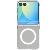 Spigen Ultra Hybrid Pro MagSafe do Galaxy Z Flip7 Przezroczysty