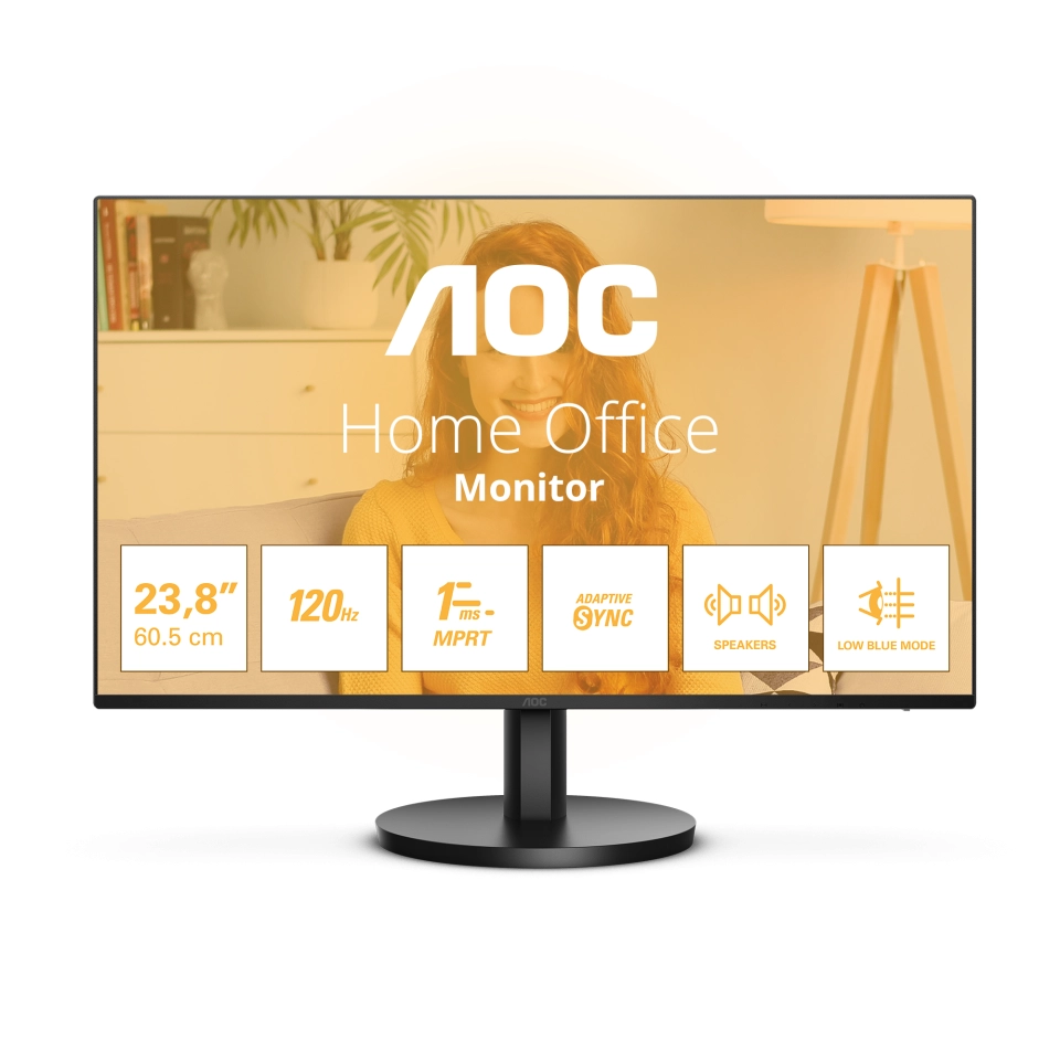 Monitor AOC 24B3QA2 23,8" Full HD IPS 120Hz 1ms MPRT