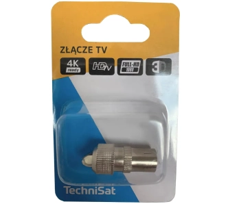 Złączka antenowa TechniSat 0001/3361 Złącze TV żeńskie metalowe