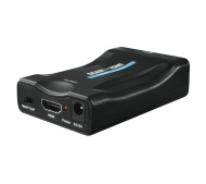 Hama 476637 Scart na HDM 1920p Czarny