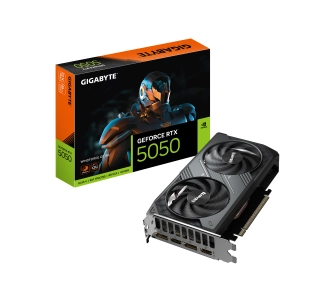 Karta graficzna Gigabyte GeForce RTX 5050 WINDFORCE OC 8GB GDDR6 128bit DLSS 4