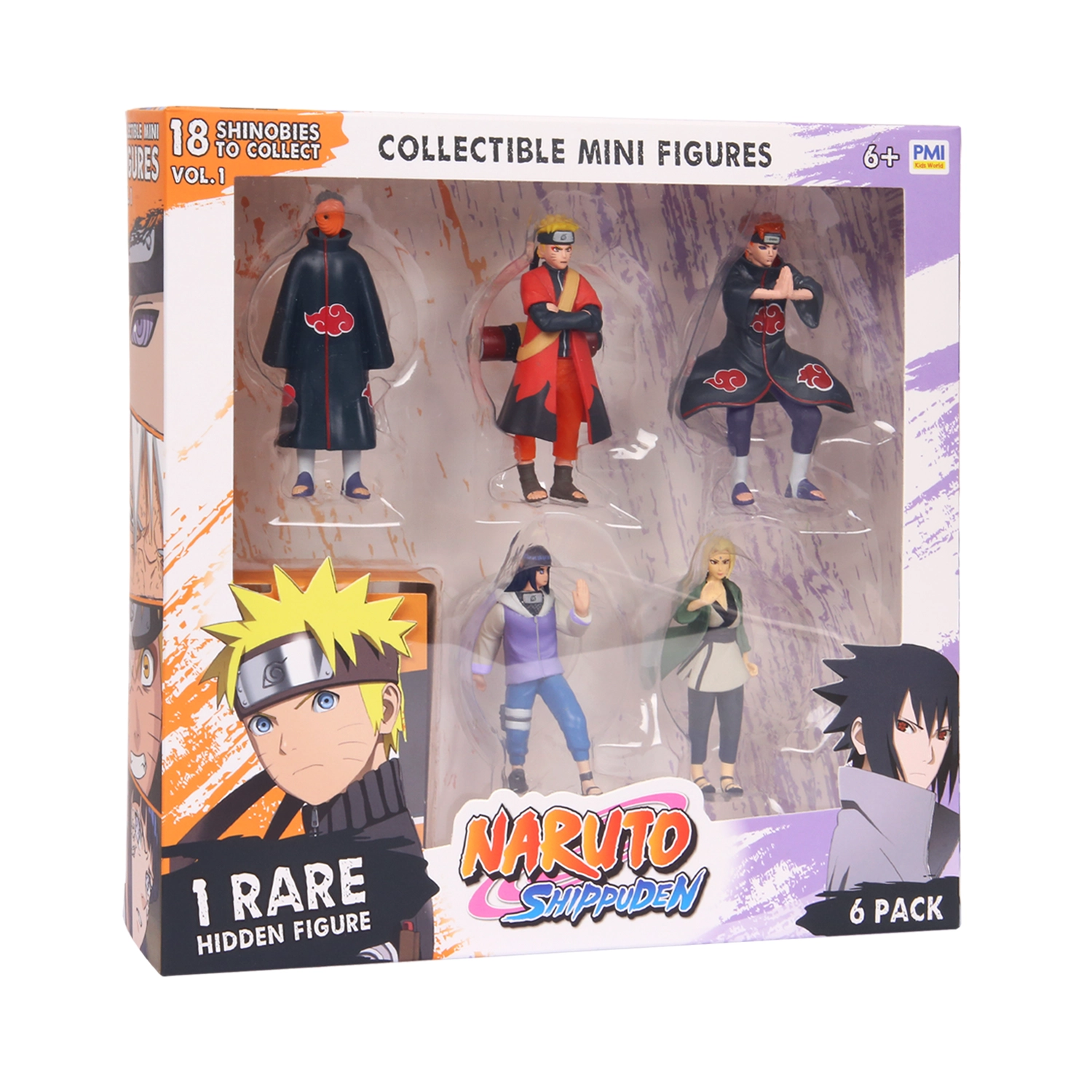 Figurka PMI Kids World Naruto Shippuden 6 pack