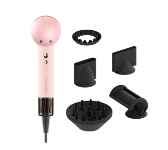 Suszarka do włosów Beautifly DryFinity Dyfuzor Zimny nawiew 1600W 3 prędkości 3 temperatury Różowy