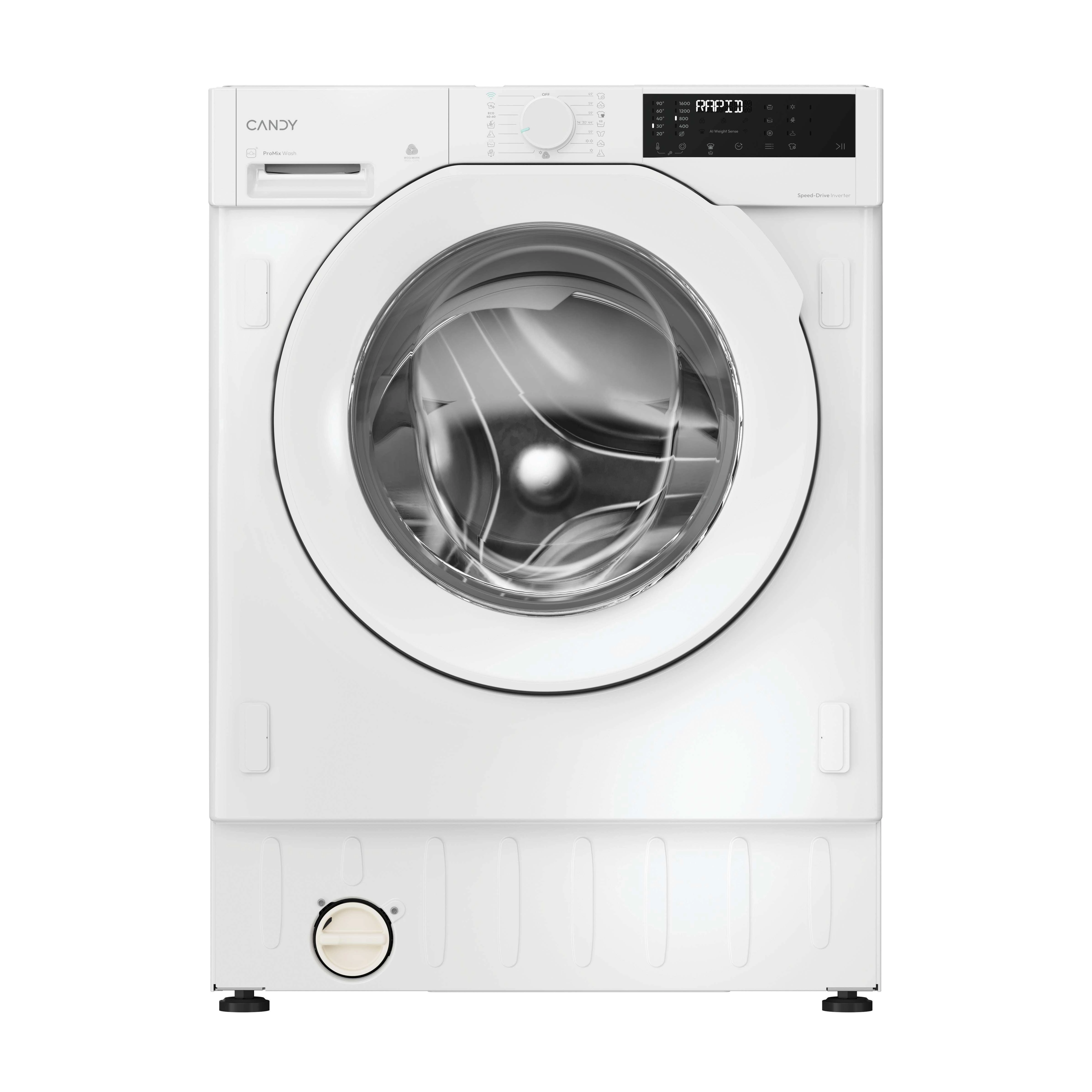 Candy ProWash&Dry 400 BC4S695M6D8-S 8+5kg 1600obr/min Zdalne starowanie Programy parowe