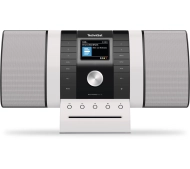 TechniSat MULTYRADIO 4.0 Radio FM DAB+ Internetowe Bluetooth Czarno-biały
