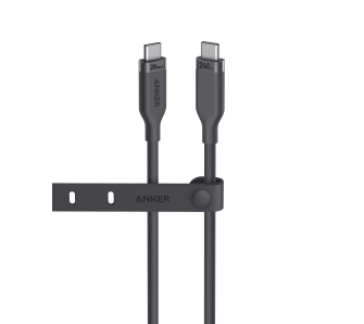 Kabel Anker 310 Bio-TPE (A80N1H11) USB-C 240W 20Gbps 0,9m Czarny