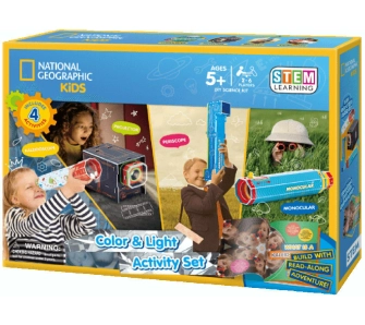 Puzzle 3D Zestaw aktywności z kolorami i światłem