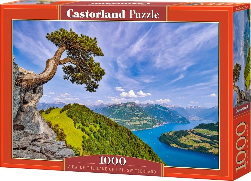 Puzzle Jezioro Uri Szwajcaria 1000 elementów