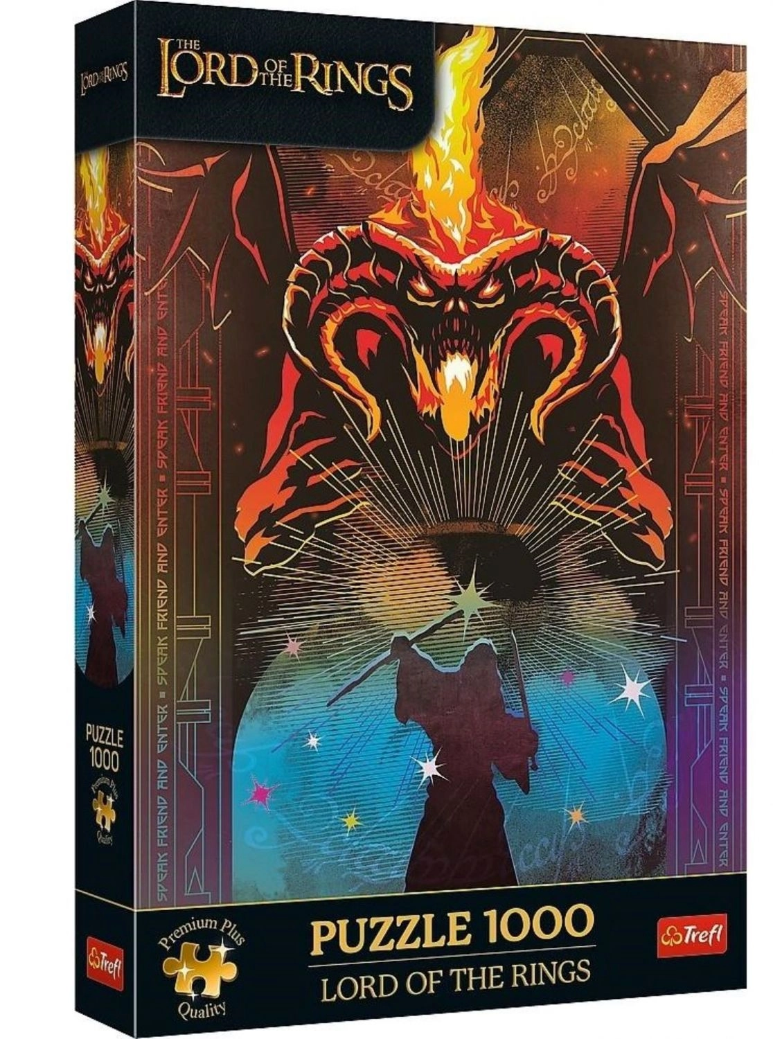 Puzzle Władca Pierścieni Balrog 1000 elementów