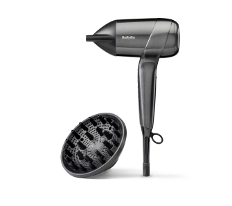 Suszarka do włosów BaByliss D6200DE Jonizacja Dyfuzor Zimny nawiew 1600W 3 prędkości 3 temperatury