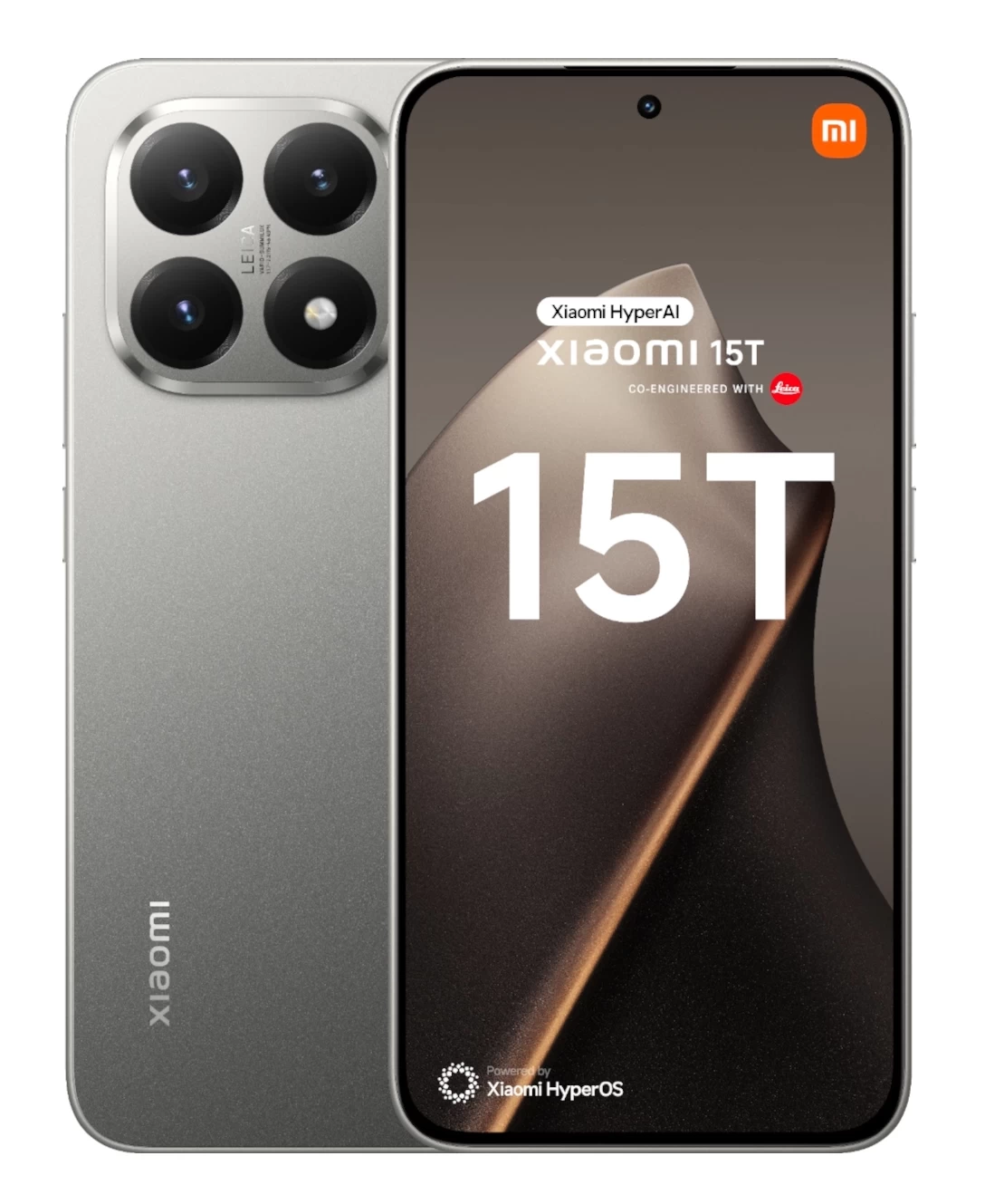 Smartfon Xiaomi 15T 12/512GB Funkcje AI 6,83" 120Hz 50Mpix Szary